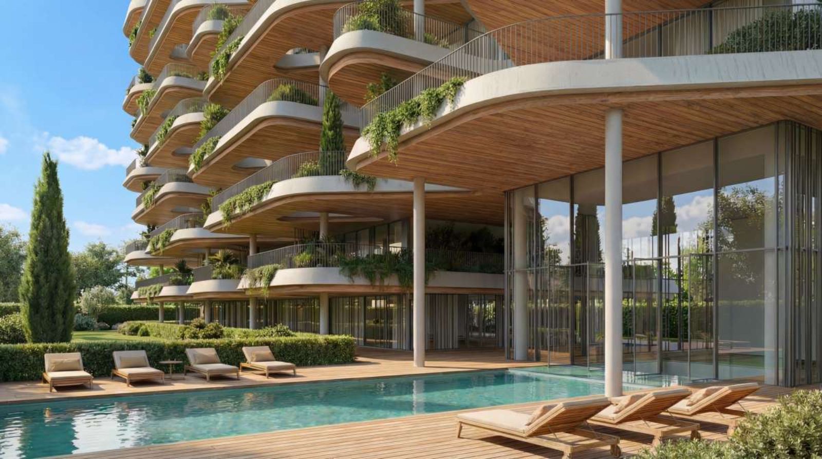 06 modern luxury apartments pool